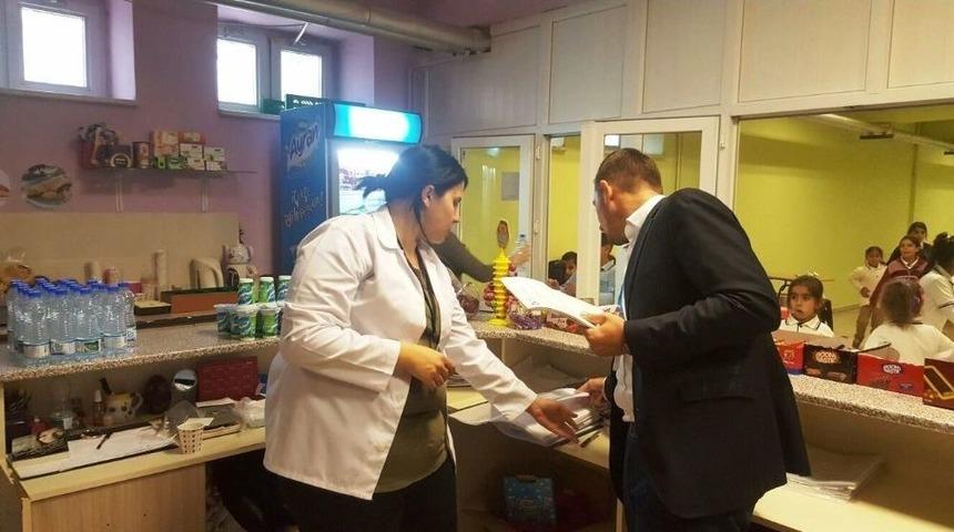 Okul Kantinlerinde Denetim Yapıldı