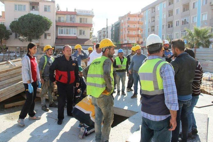 Yeni Hizmet Binası İnşaatında Kaza G1
