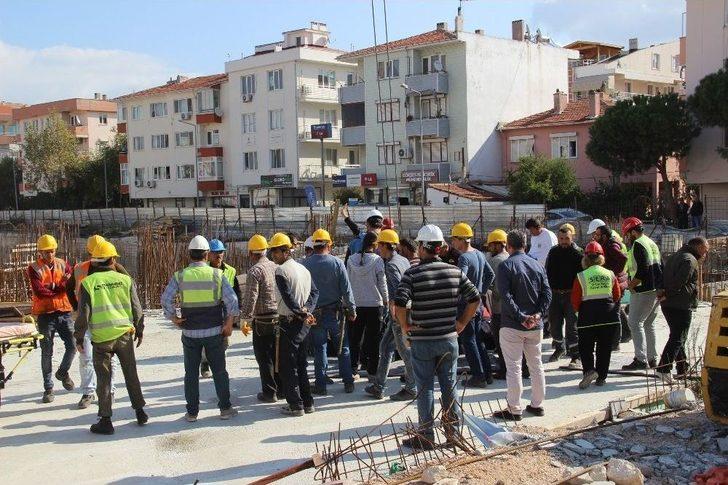 Yeni Hizmet Binası İnşaatında Kaza G3