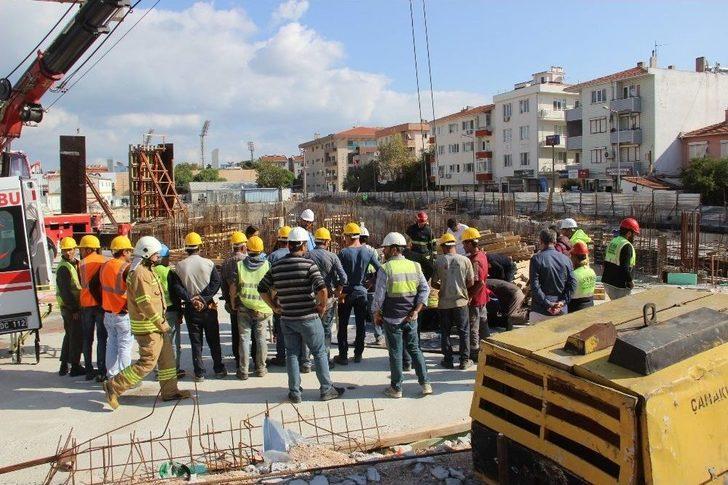 Yeni Hizmet Binası İnşaatında Kaza G5