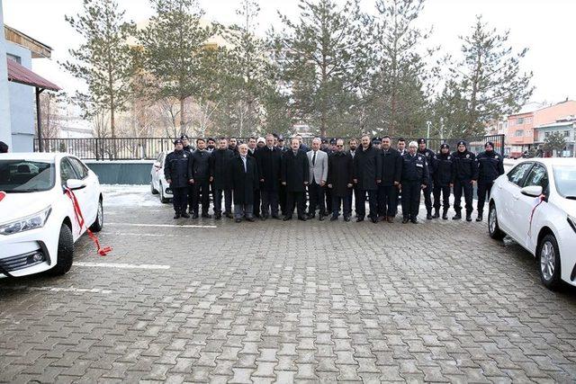 İl Emniyet Müdürlüğü’nün Yeni Araçları Hizmete Alındı