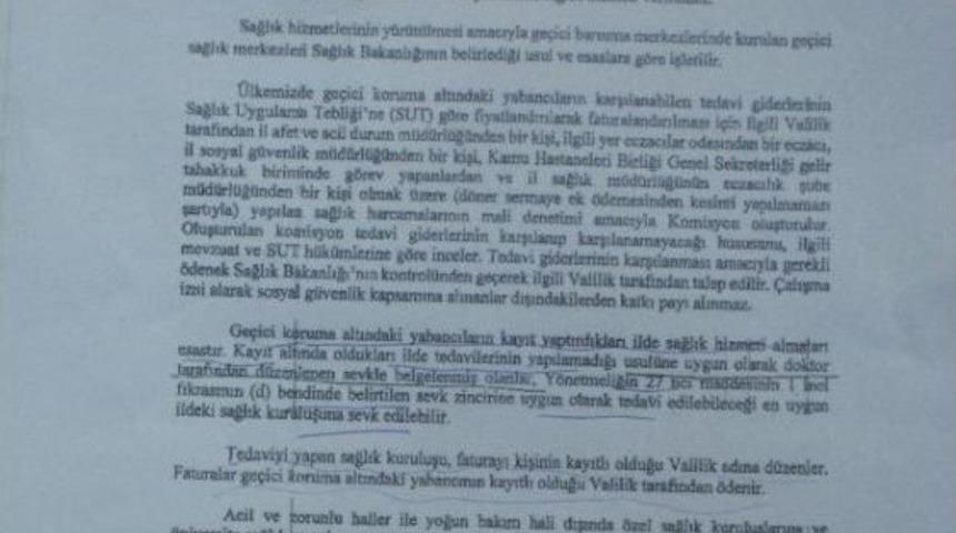 Suriyeliler Kayıt Yaptırdıkları Ilde Sağlık Hizmeti Alabilecek