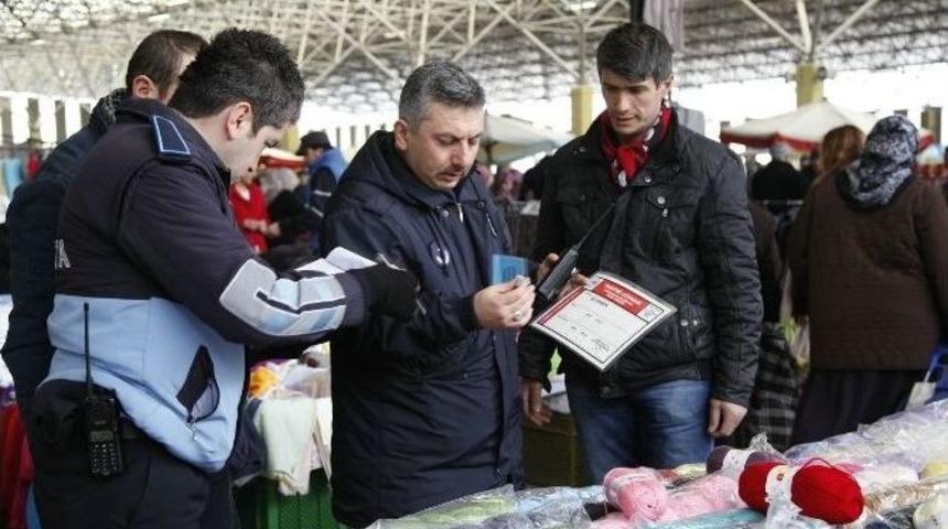Odunpazarı&rsquo;nda Zabıta&rsquo;nın Pazar Denetimi