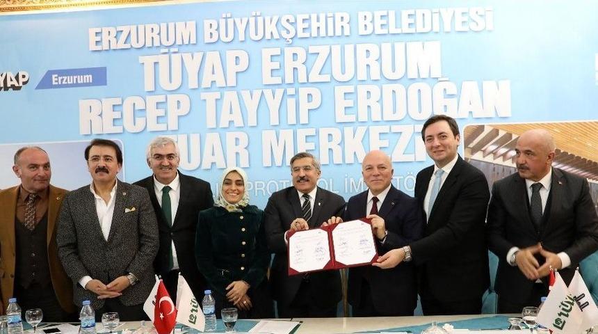 Büyükşehir Ve Tüyap Arasında İşbirliği Protokolü