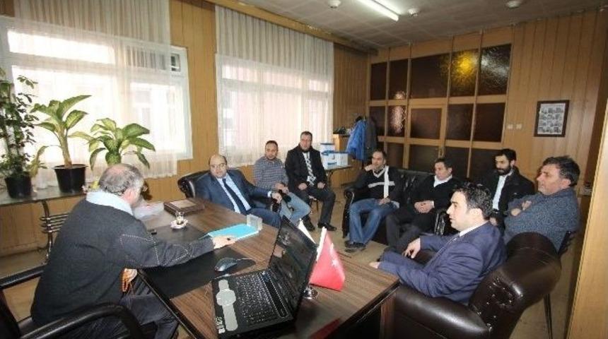 Egc Başkan Orhan&rsquo;ı Ağırladı