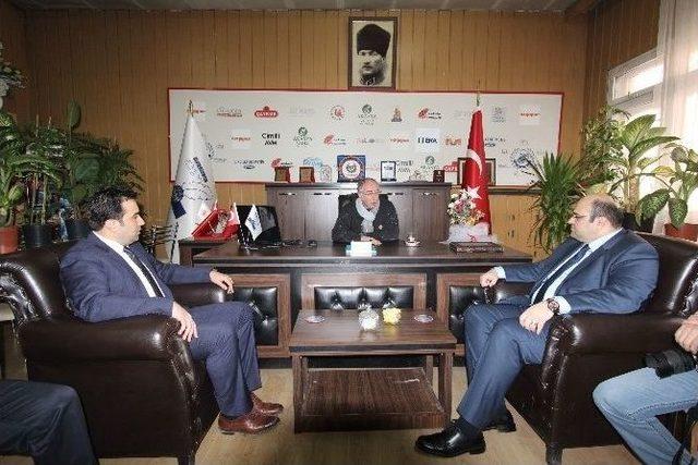 Egc Başkan Orhan&rsquo;ı Ağırladı 1