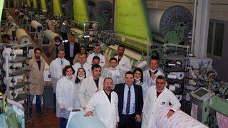 Süleyman Demirel Üniversitesi Yetkilileri, Sanko Tekstilde İncelemelerde Bulundu