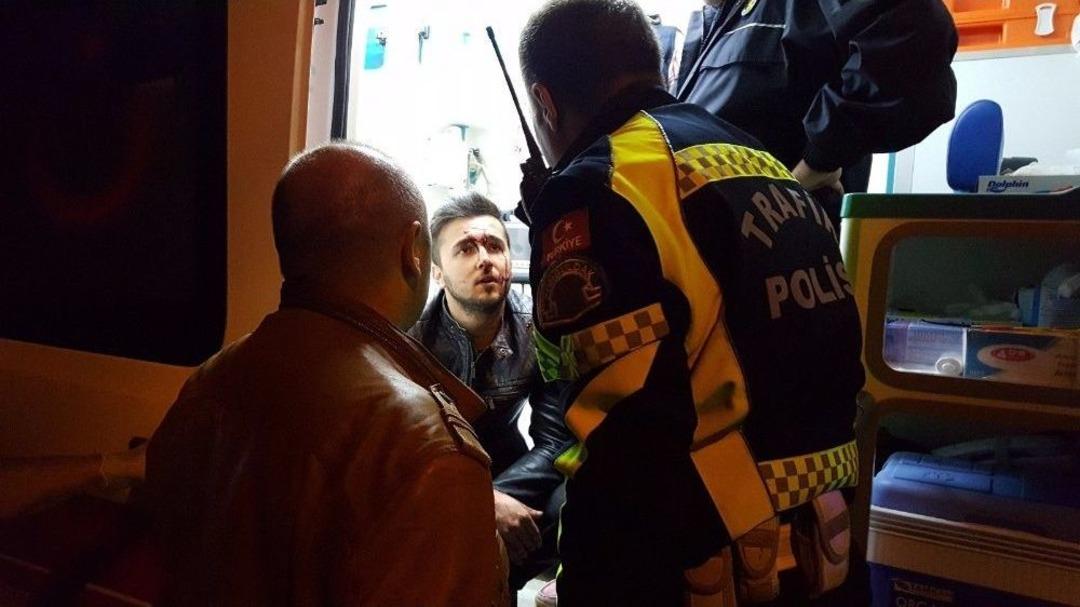 Kazada Yaralanan Alkoll&uuml; S&uuml;r&uuml;c&uuml; Tedavi Olmamak İ&ccedil;in Direndi