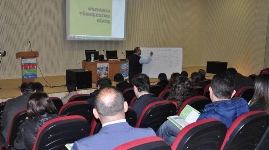 Sivas Adliyesi Personeli Osmanlıca &Ouml;ğreniyor