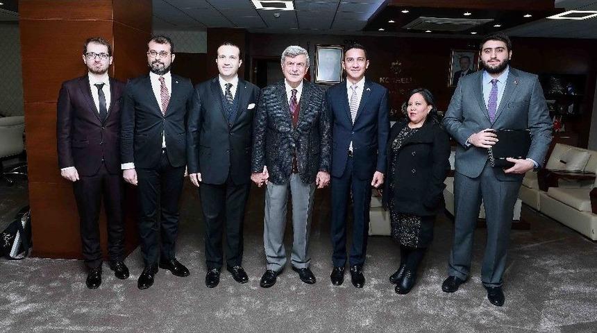 Panama Başkonsolosu Nunez B&uuml;y&uuml;kşehirde Ağırlandı