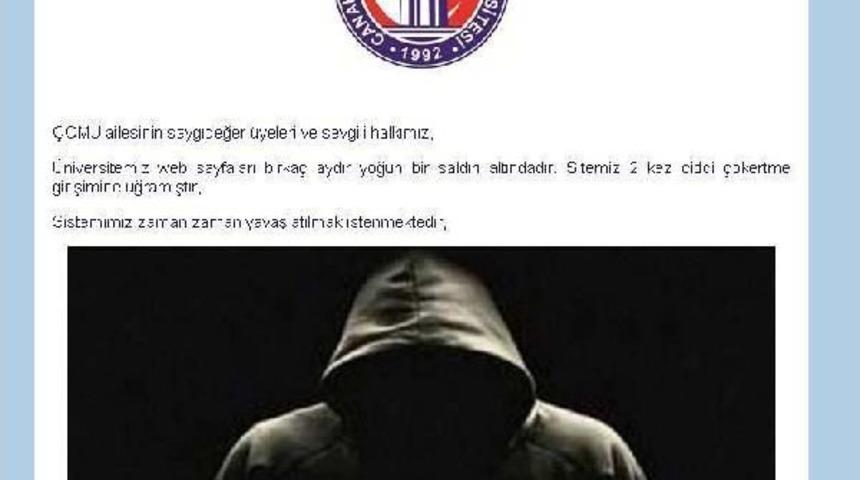 &Ccedil;om&uuml; Web Sitesine Siber Saldırı