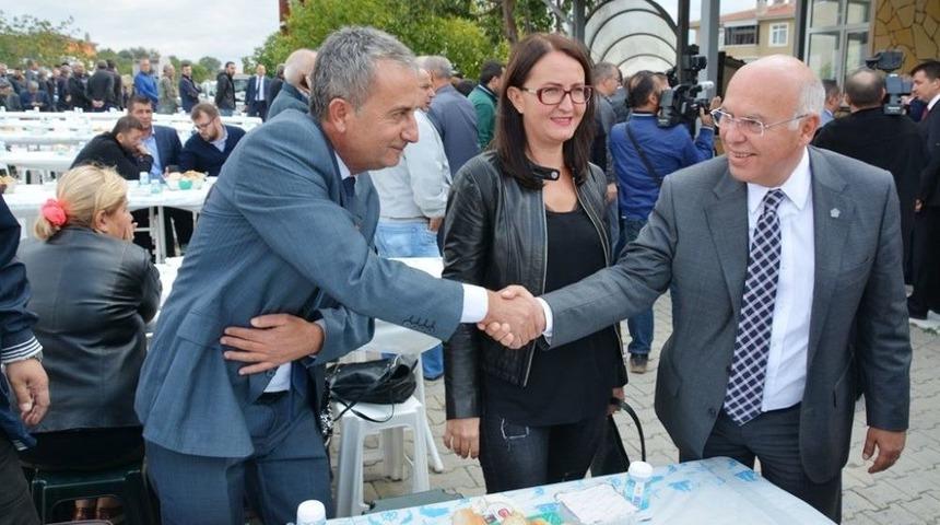 Başkan Eşkinat Aşure G&uuml;n&uuml;ne Katıldı