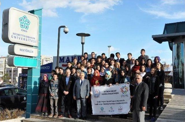 Yarının Liderleri İlk Akademik Dersi Neü Rektöründen Dinledi