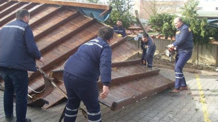 Kartepe Zabıtası, Fırtına Sonrası &Ouml;nlem Aldı