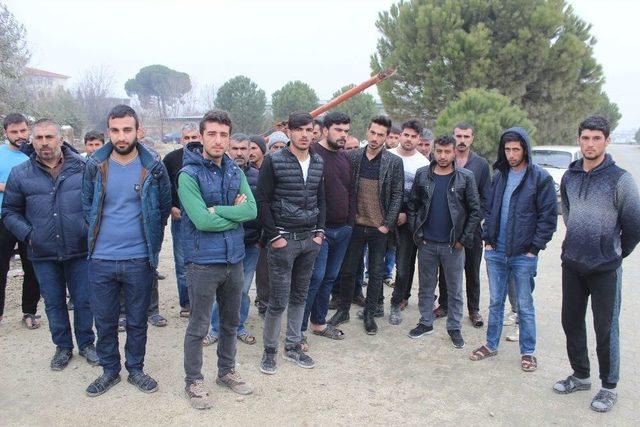 Denizli’de İşçilerin ‘maaş’ Eylemi 2