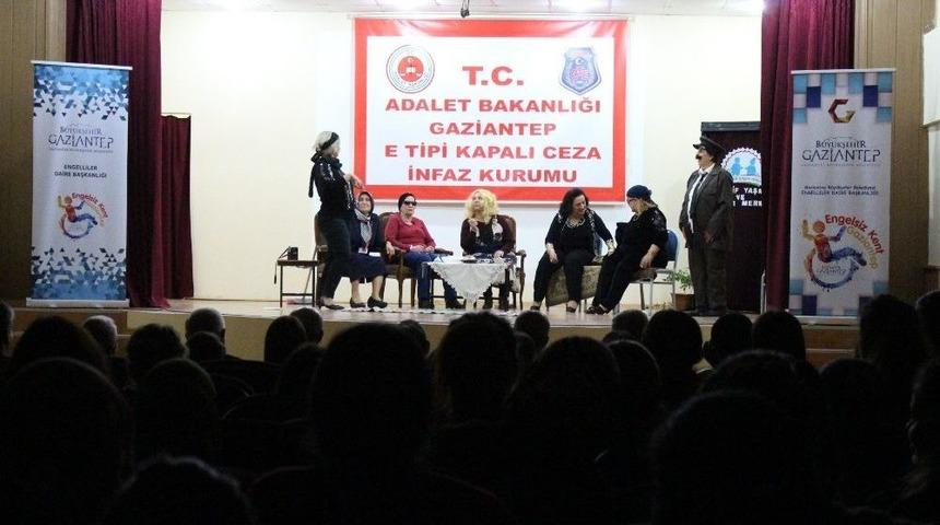 B&uuml;y&uuml;kşehirden Cezaevinde Tiyatro G&ouml;sterisi