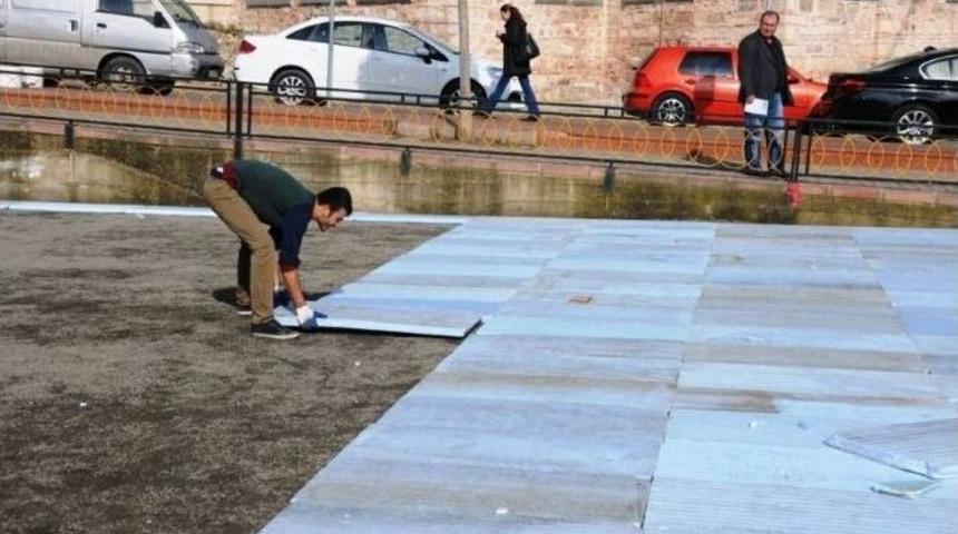 Tekirdağ&rsquo;da Buz Pateni Pisti A&ccedil;ılıyor