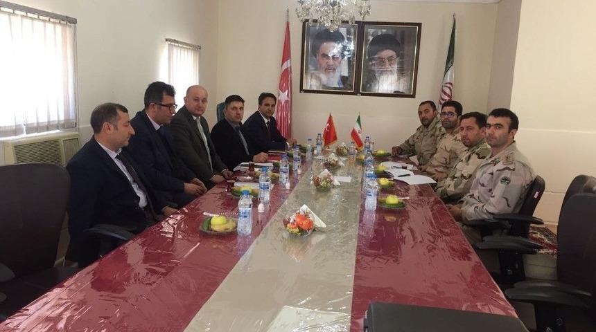 Kaymakam D&uuml;ndar, Sınır G&uuml;venliği Toplantısına Katıldı