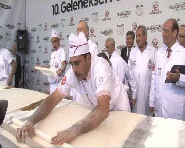 Eminönü'nde Baklava Festivali