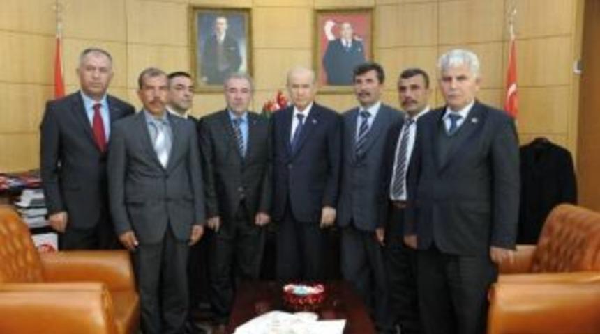 Mhp Kilis Teşkilatı Bah&ccedil;eli&rsquo;yi Ziyaret Etti