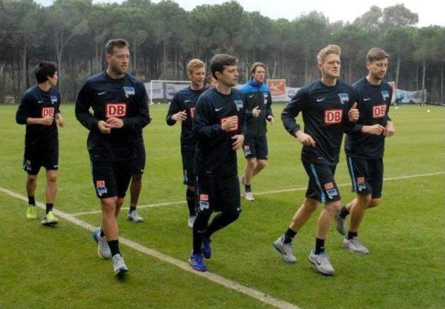 Hertha Berlin Antalya'da Kampa Girdi