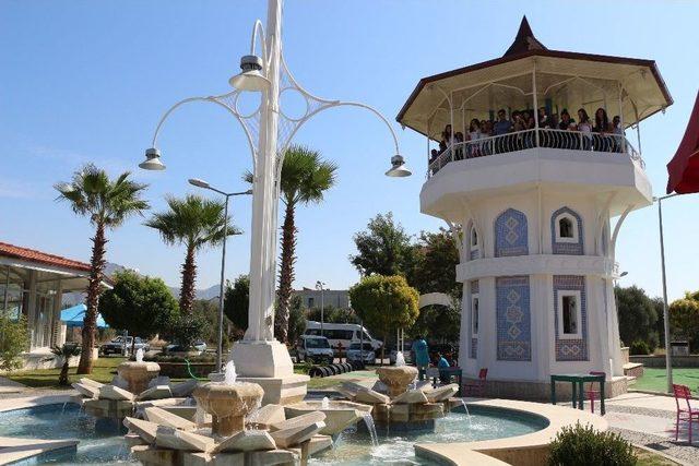 Başkan Akın, Peyzaj Mimarlığı &Ouml;ğrencileri İle Ortak Bir Projede Buluştu 1