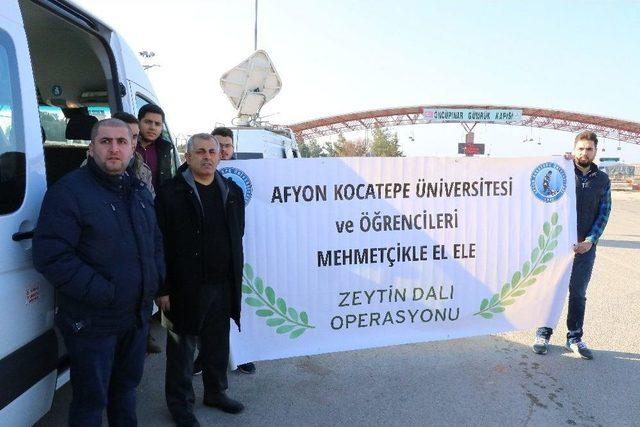 (özel Haber) 800 Kilometre Yol Gidip Afrin’e 5 Bin Mektup Götürdüler