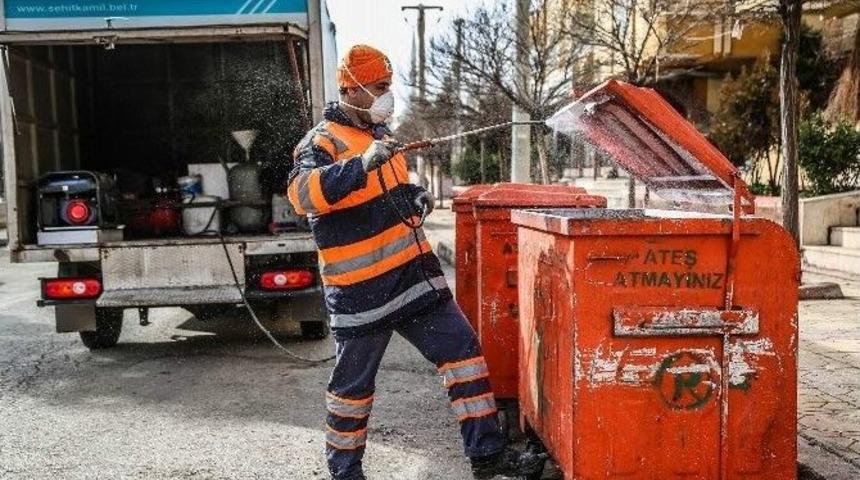 Şehitkamil&rsquo;de Dezenfekte &Ccedil;alışması Vatandaşlardan Tam Not Aldı