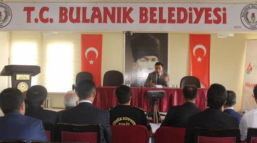 Bulanık&rsquo;ta &lsquo;idari Şube Toplantısı&rsquo; Yapıldı