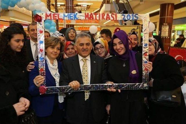 Melikgazi Belediyesi Meslek Edindirme Kursları Anne Ve &Ccedil;ocuk Eğitimi Sergisi A&ccedil;ıldı 1