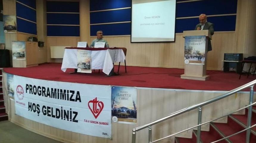 Sincik&rsquo;te &ldquo;cami, Şehir Ve Medeniyet&rdquo; Konulu Konferans