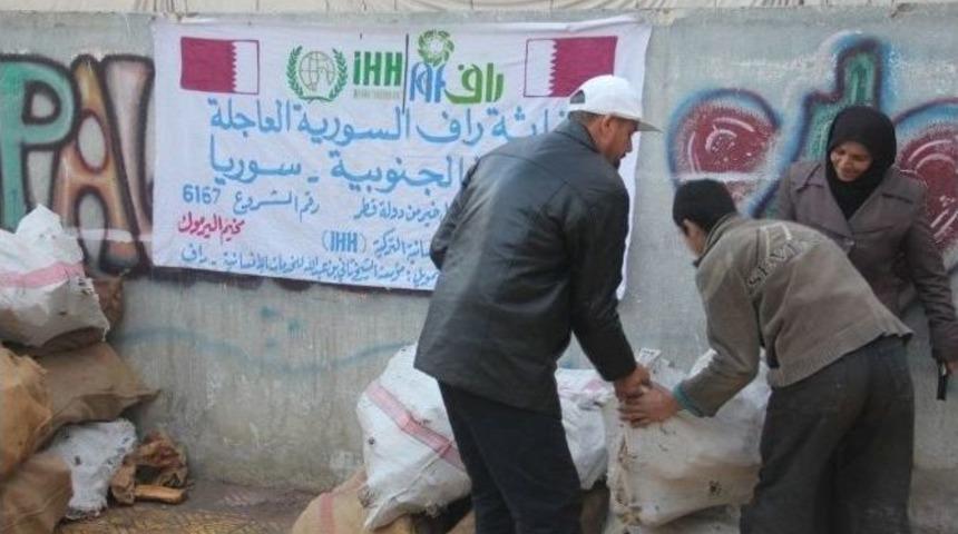 İhh&rsquo;dan Yermuk Ve Doğu Guta&rsquo;da Kış Yardımı