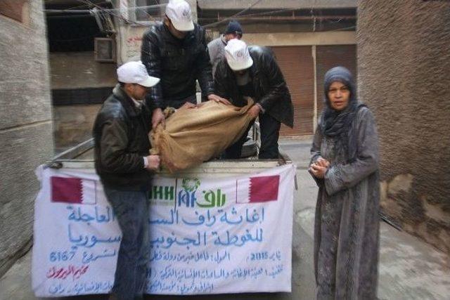 İhh&rsquo;dan Yermuk Ve Doğu Guta&rsquo;da Kış Yardımı 2