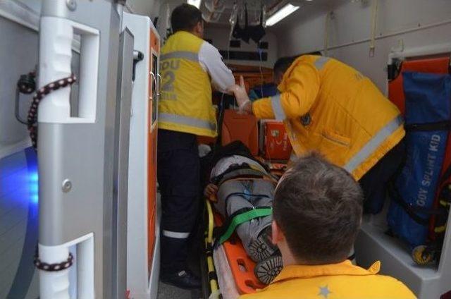 Fasta&rsquo;da Trafik Kazası: 1 Yaralı 1