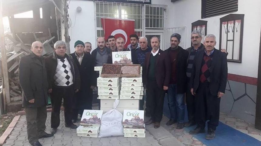 Afrin&rsquo;e Malatya&rsquo;dan Kayısı