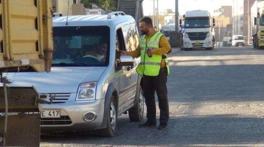 Habur Sınır Kapısı&rsquo;nda Trafik Denetimleri