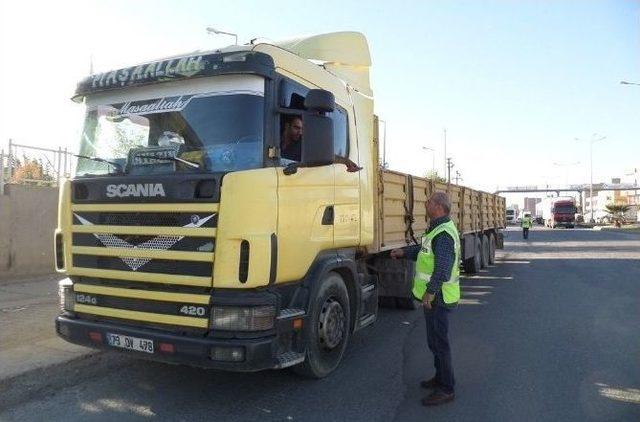 Habur Sınır Kapısı’nda Trafik Denetimleri