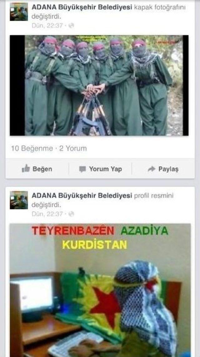 Mhp’li Belediyenin Facebook Sitesi Pkk Tarafından Hacklendi