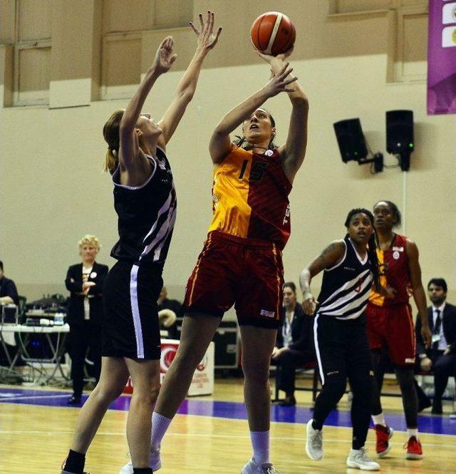 Bilyoner.com Kadınlar Basketbol Süper Ligi: Galatasaray: 80 - Beşiktaş: 81