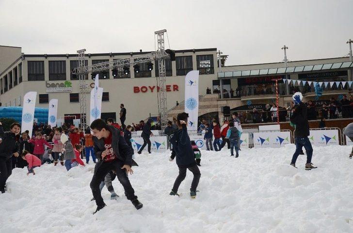 Mersin’de Kar Festivali Coşkusu G1