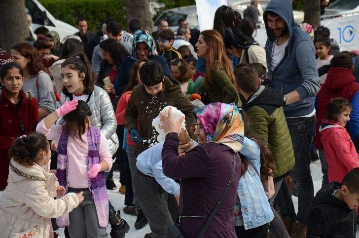 Mersin’de Kar Festivali Coşkusu G5