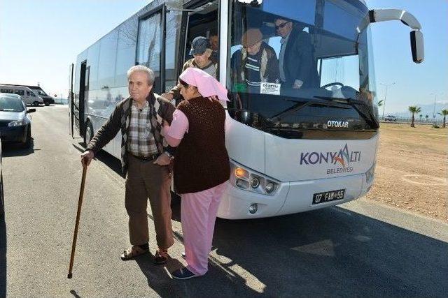 Konyaaltı’nda 65 Yaş Üstü Vatandaşlara Gezi Düzenlenecek