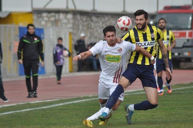 Tff 2. Lig: İnegölspor: 2 - Menemen Belediyespor: 1