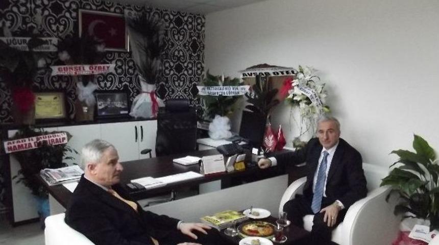 Vali Kam&ccedil;ı&rsquo;dan Abacı&rsquo;ya Hayırlı Olsun Ziyareti