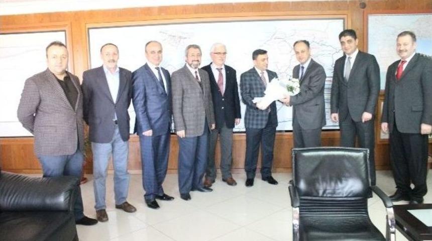 Ak Parti Merkez İl&ccedil;e Başkanı Altunbaş&rsquo;tan Karayolları B&ouml;lge M&uuml;d&uuml;r&uuml; Bayram&ccedil;avuş&rsquo;a Ziyaret