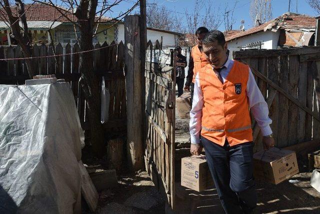 B&uuml;y&uuml;kşehir&rsquo;den Başkentliye Sıcak Yardım 2