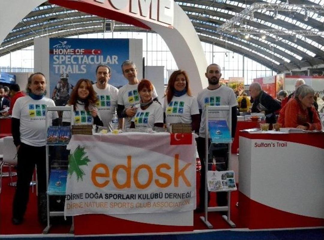 Edosk Edirne&rsquo;nin Ve Trakya&rsquo;nın Bisiklet Ve Doğa Y&uuml;r&uuml;y&uuml;ş&uuml; Rotalarını Amsterdam&rsquo;da Tanıttı
