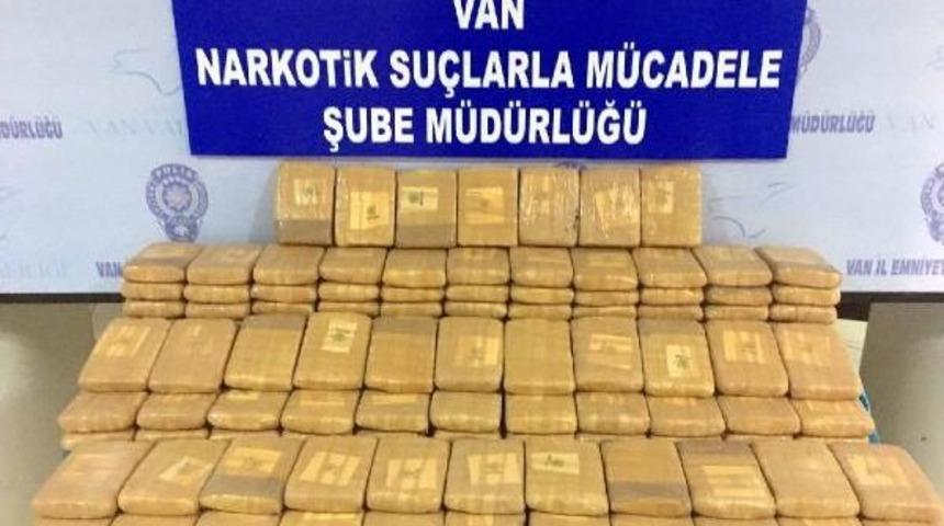 Van'da 65 Kilo Eroin Ele Ge&ccedil;irildi