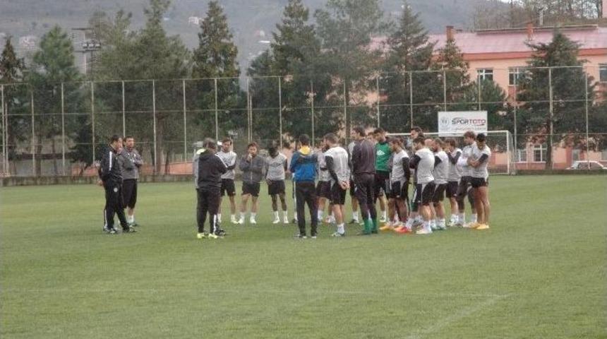 Giresunspor Adanademirspor Maçı Hazırlıklarına Başladı