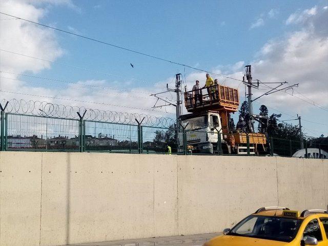 Marmaray Seferleri Arıza Nedeniyle Durdu 1